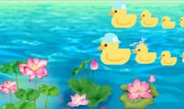 小鸭子儿歌视频,欢快旋律中的童年回忆